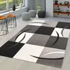 TT Home Wohnzimmer Teppich Moderner Kurzflor 3D Optik Produktbild-Vorschau 1