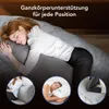 Poduszka do spania na boku z bawełnianą poszewką, Podgląd zdjęcia produktu 4
