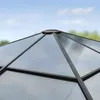 TOOLPORT Gazebo da Giardino 3x3 m Telaio in Alluminio Tetto Anteprima dell’immagine prodotto 5
