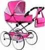 Baby Retro Kinderwagen für Puppen 2in1 New Baby Natálka Produktbild-Vorschau 1