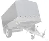 UNITRAILER Anhängerplane 200x125 cm Grau Hochplane 80 cm Produktbild-Vorschau 12
