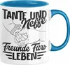 Tante Und Neffe Freunde Fürs Leben Tasse Geschenk für Produktbild-Vorschau 1