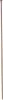 A close-up, vertical shot of a metal garden fence post with a rust patina. Produktbild-Vorschau