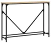 vidaXL Konzolový stolík Sonoma dub 102x22,5x75 cm odvodený Náhľad obrázku produktu 1