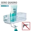 WENKO Edelstahl Bad Wand Ablage Regal Bad Küchen QUADRO Produktbild-Vorschau 2