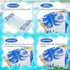 WEARXI Luftmatratze Pool XL 2er Set Blau | 4-in-1 Produktbild-Vorschau 5