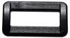 Kunststoff Durchzug Rahmen Schieber 25x9mm Produktbild-Vorschau