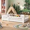 INONEFT Cuna para bebés, modelo con base en el suelo, Vista previa de la imagen del producto 1