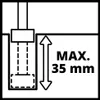 EINHELL Professional Akku-Oberfräse TP-RO 18 Li BL - Solo, Produktbild-Vorschau 24