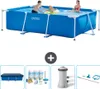 Intex-Schwimmbecken mit rechteckigem Rahmen – 300 x 200 x Produktbild-Vorschau 1