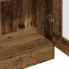 vidaXL Hoge kast, uitstraling van oud hout, 82,5 x 30,5 x Productafbeelding-voorbeeld 7