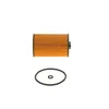 A product shot of an oil filter and its accompanying O-rings on a white background. Produktbild-Vorschau