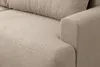 Ecksofa LANDRO Bouclé Beige mit Schlaffunktion Bettkasten Produktbild-Vorschau 6