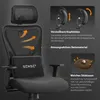 SENSE7 Tone : chaise de bureau ergonomique, chaise de Voir les images du produit 15