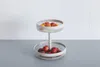 5Five Obstschale 2-lagig - Metall - D30 x 31 cm - weis Produktbild-Vorschau 3