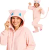 Onesie Kigurumi Pigiama Pokemon Mew Costume Travestimento Anteprima dell’immagine prodotto 1