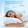 Kopfkissen, Memory Foam Kissen, Kühlendes Kopfkissen, Flach Produktbild-Vorschau 5