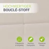 Juskys Polsterbett Florenz 180 x 200 cm mit Matratze, Produktbild-Vorschau 4