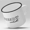 Huuraa Emaille Tasse Blieskastel  Geschenk Kaffeebecher Produktbild-Vorschau 2