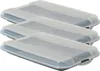 Novaliv 3er-Set Anthrazit Premium Aufschnittbox mit Produktbild-Vorschau 1