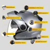 Jethelm Motorradhelm Halbschalenhelm mit Doppelvisier Produktbild-Vorschau 3