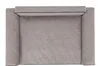 A top-down view of a gray dog bed with dark trim. Produktbild-Vorschau