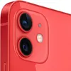 Close-up of the rear camera module of a red iPhone 12 mini. Produktbild-Vorschau