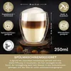 Creano doppelwandige Gläser 250ml „DG-Bauchig“, 6er Set, Produktbild-Vorschau 3