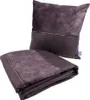 Dekokissen & Decke Picco 100 2er-Set Grau / Braun Produktbild-Vorschau 1