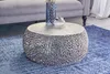 riess-ambiente Runder Couchtisch ABSTRACT LEAF 75cm silber Produktbild-Vorschau 4