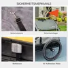 PawHut 3-in-1 Hundeanhänger Haustierhaus, Lastenanhänger Produktbild-Vorschau 6