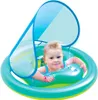 Sicherer Baby-Schwimmring mit Sonnenschutz, aufblasbar für Produktbild-Vorschau 1