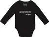 Huuraa Baby Body Backpackerin mit Herz 62 Black  Baumwolle Produktbild-Vorschau 1