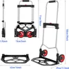 Diable pliable en aluminium (120kg) , Diable avec Voir les images du produit 2