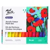 Mont Marte Acrylfarben Set – 24 Farben x 36ml Tuben – Ideal Produktbild-Vorschau 11