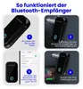 Siltcon® Bluetooth Receiver BT 5.0 – 3,5 mm AUX Bluetooth Produktbild-Vorschau 8