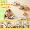 COSTWAY - Set da 2 mensole da parete per bambini, mensola Anteprima dell’immagine prodotto 6