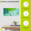 ARTland Poster Glitzernde Pustblumen mit Wassertropfen Produktbild-Vorschau 2