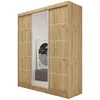 Schwebetürenschrank MARIKA 180 cm – Kleiderschrank mit 1 Produktbild-Vorschau 3