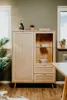 Calicosy - Credenza 2 ante 2 cassetti L101.5 cm - Stampa Anteprima dell’immagine prodotto 2
