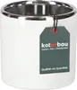 KOTARBAU® Keramik-Blumentopf Zylinder Weiß Silber ⌀ 80 mm Produktbild-Vorschau 1