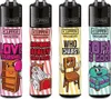 Clipper Reibrad Feuerzeuge Slogan #48, 4 Stück Produktbild-Vorschau 1