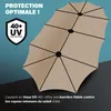 KINGSLEEVE® Ombrellone UV 80+ XXL 460x270 cm Idrorepellente Anteprima dell’immagine prodotto 12