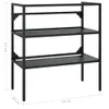 vidaXL Stelaż do umywalki czarny 79x38x83 cm żelazny - Podgląd zdjęcia produktu 13