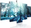 Leinwandbilder 200x100 cm Vlies Leinwandbild 5 tlg Produktbild-Vorschau 1