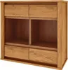 Wandschrank Tinci aus Wildeiche massiv 80x35x76 cm mit 2 Produktbild-Vorschau 1
