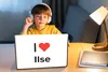 MuchoWow® Laptop Aufkleber Sticker Cover Ich liebe - Ilse - Produktbild-Vorschau 3