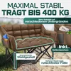 Divano da campeggio pieghevole KESSER® per 3 persone - 400 Anteprima dell’immagine prodotto 5
