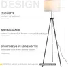Stojací lampa Stojací lampa E27, ocel+polyester, Náhled obrázku produktu 5