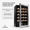 Klarstein Smart vinotéka, 1zónová vinotéka s prosklenými Náhled obrázku produktu 2